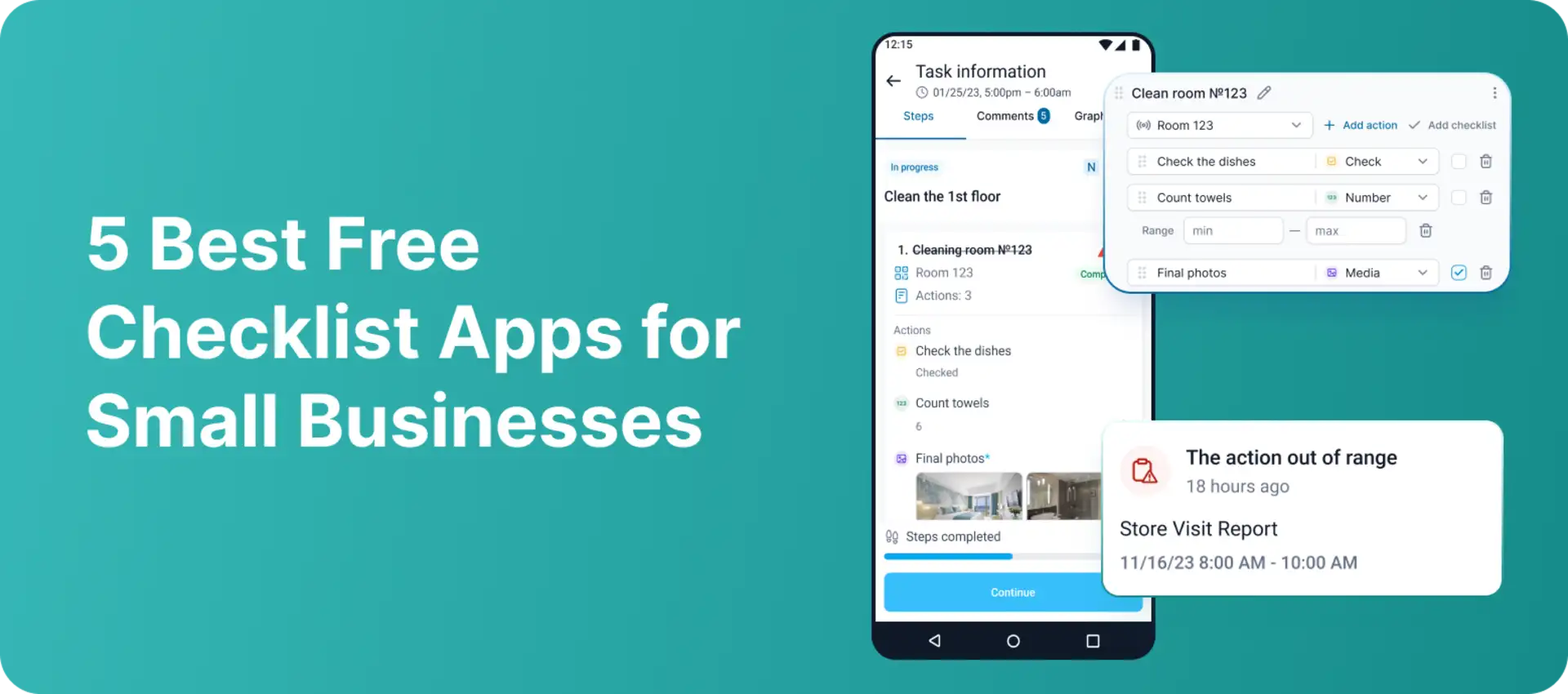5 Best Free Digital Checklist Apps for Small Businesses in 2025