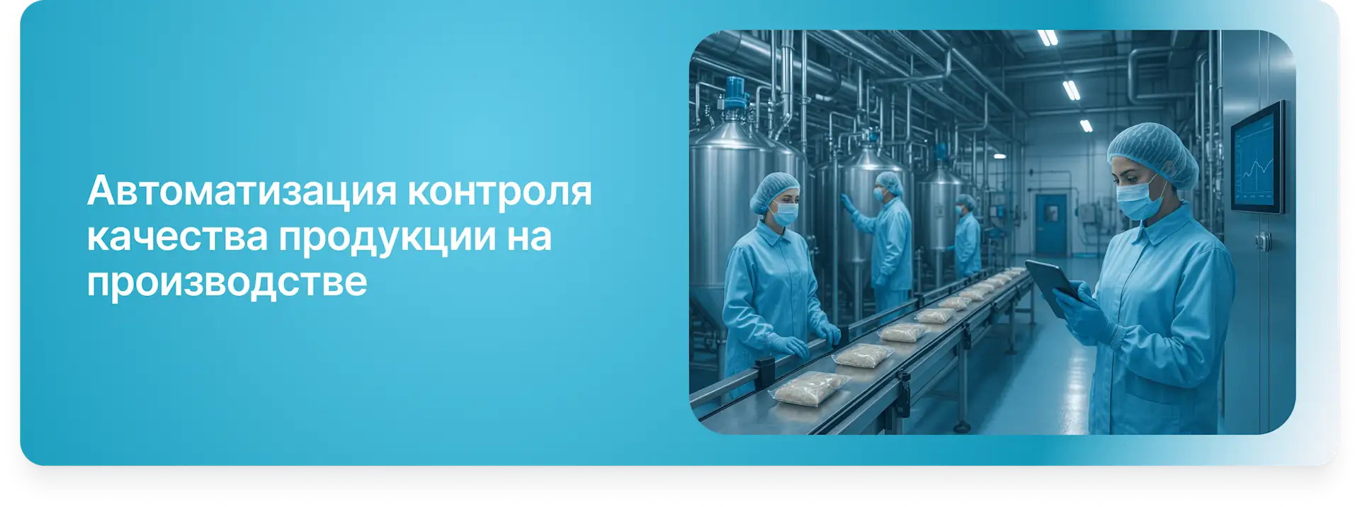 Контроль качества на пищевом производстве