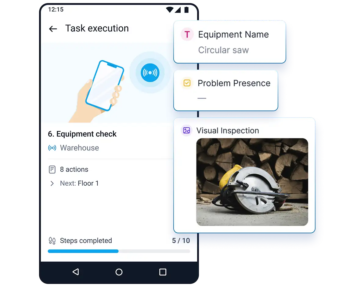 app for Equipment Rounds