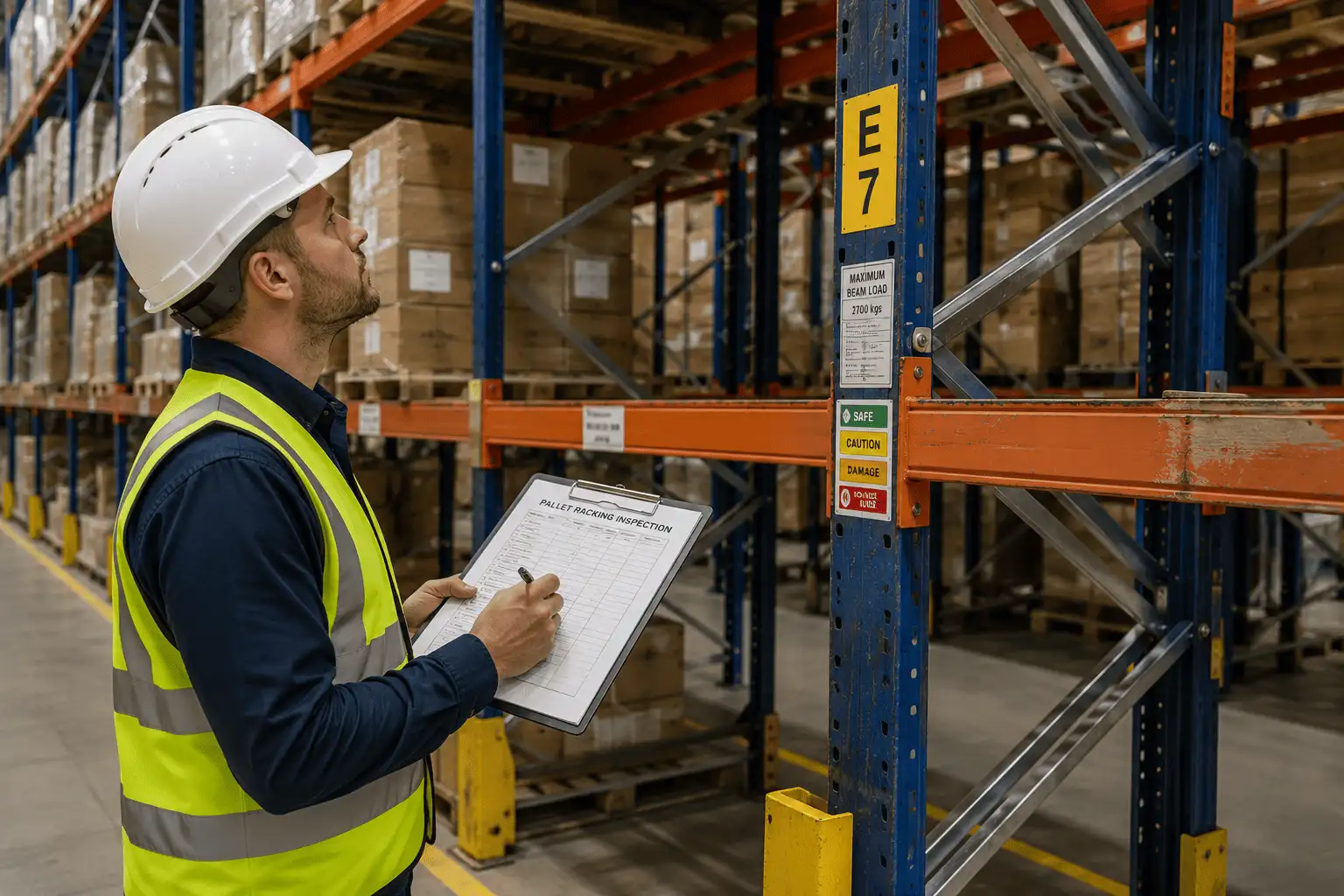 Pallet Racking Safety Checklist