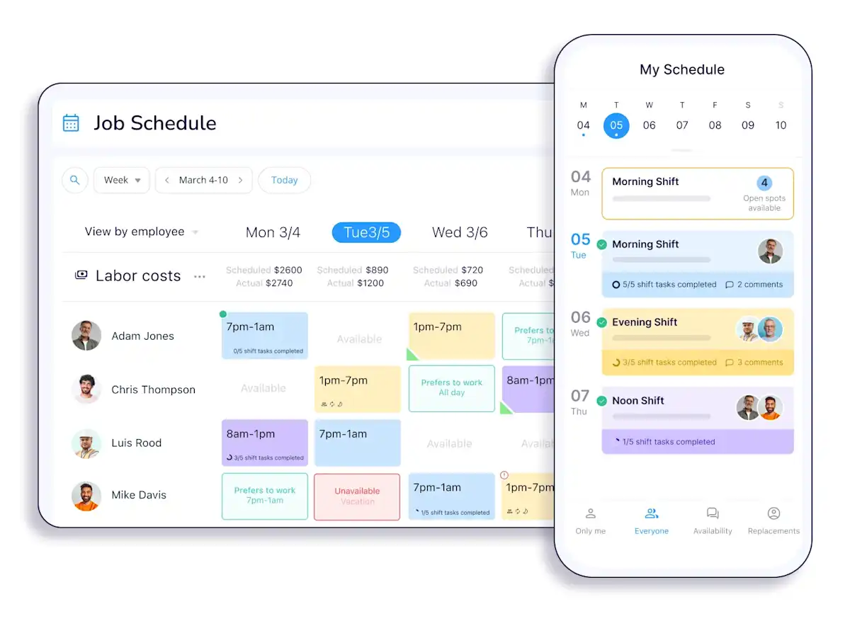 Best Apps for Multi Location Employee Scheduling | TARGPatrol