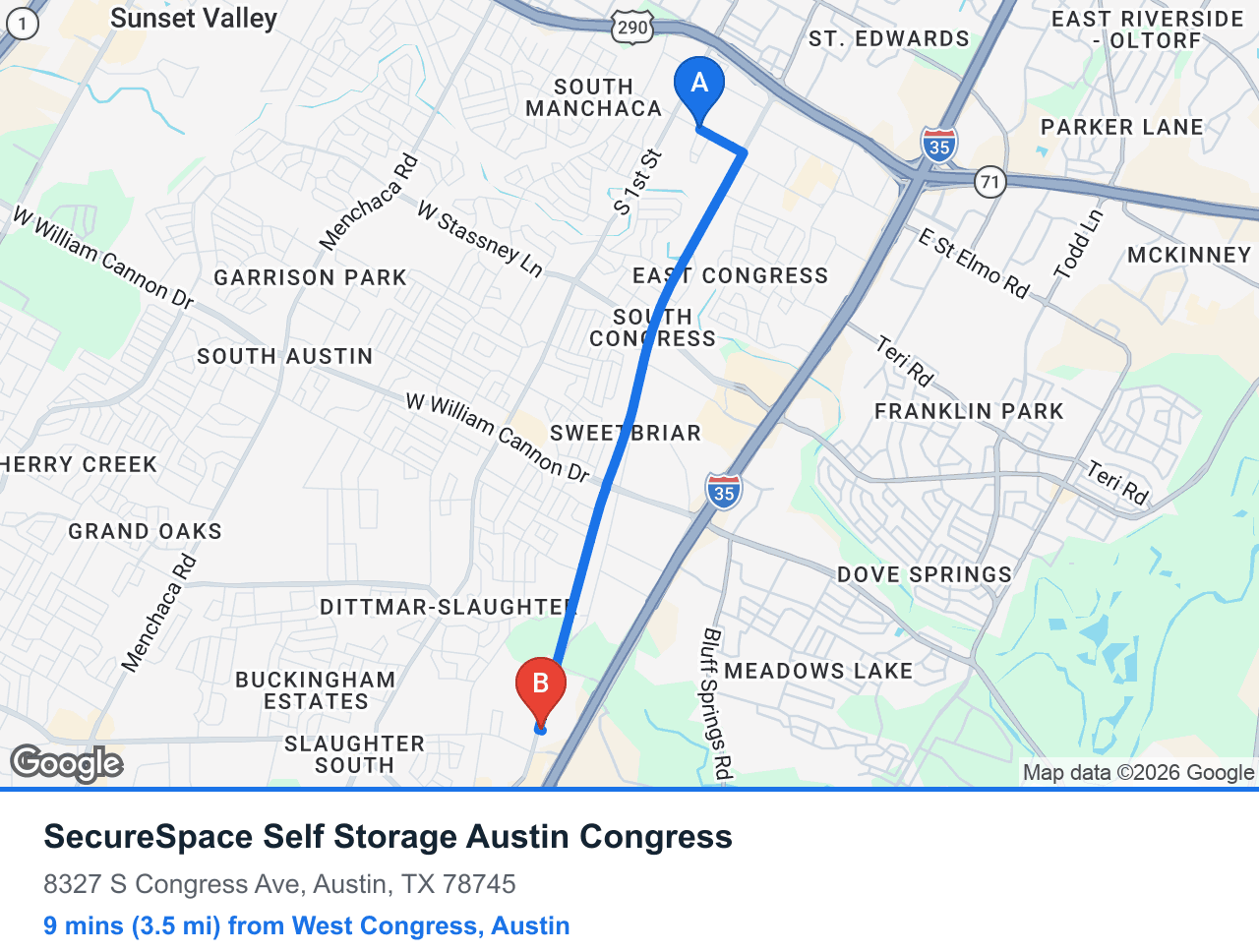 west-congress-self-storage-hero