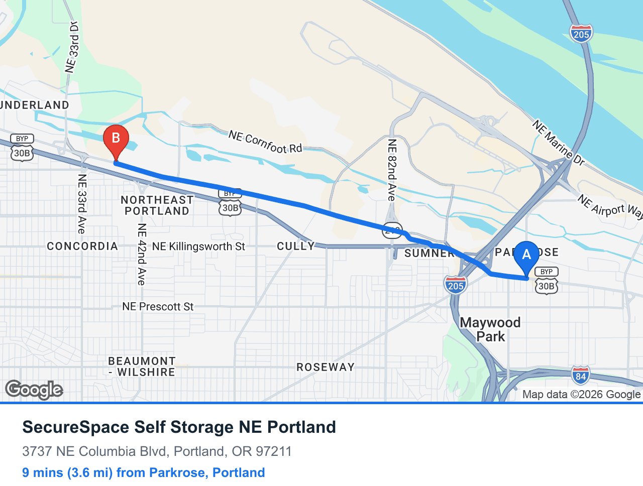 parkrose-self-storage-hero