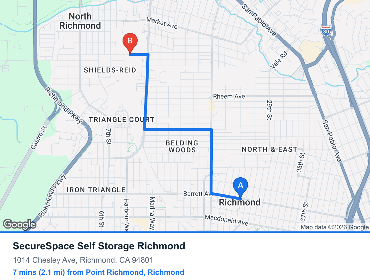 point-richmond-self-storage-hero
