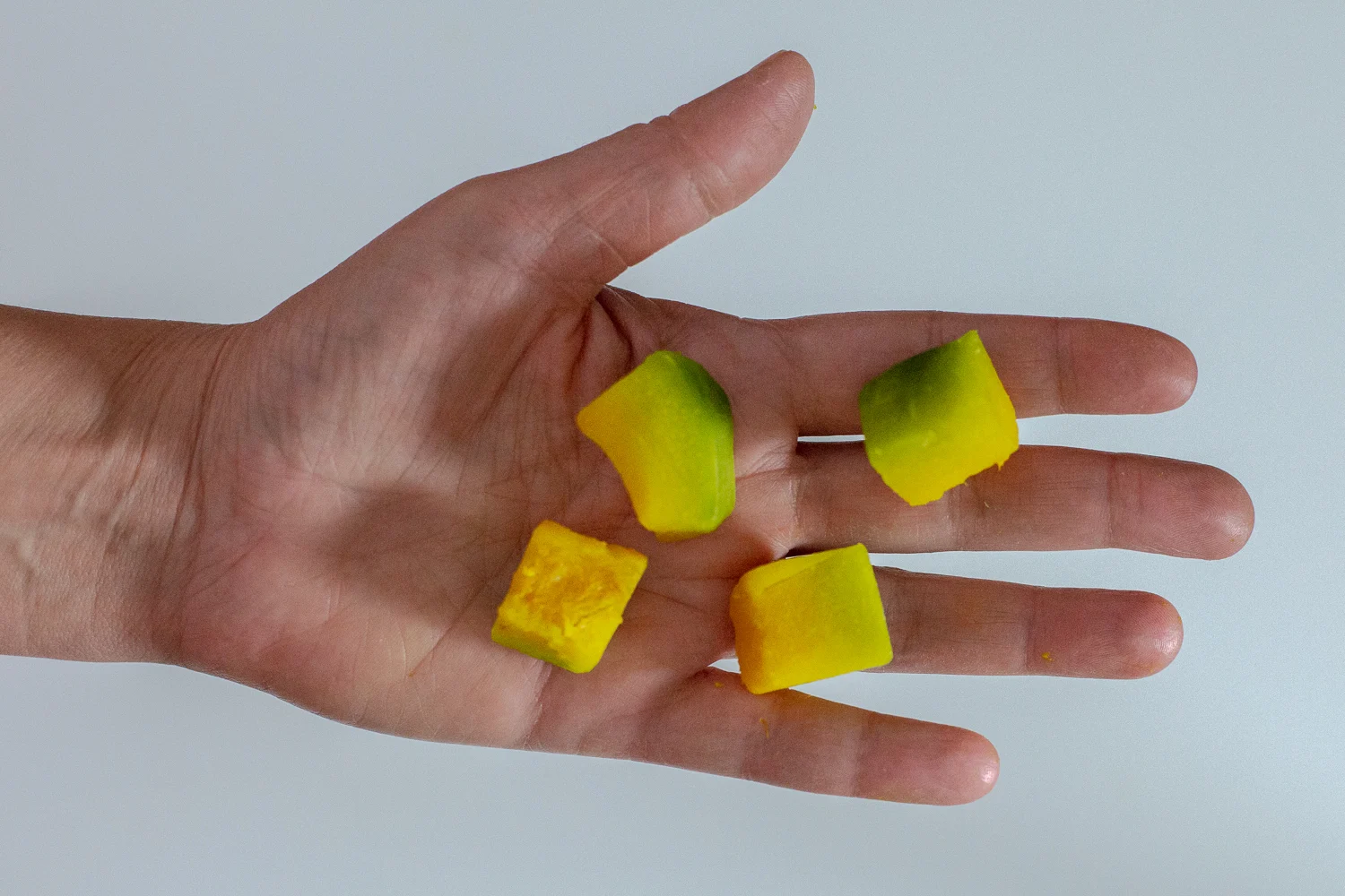 Kabocha squash bite-sized pieces Solid Starts