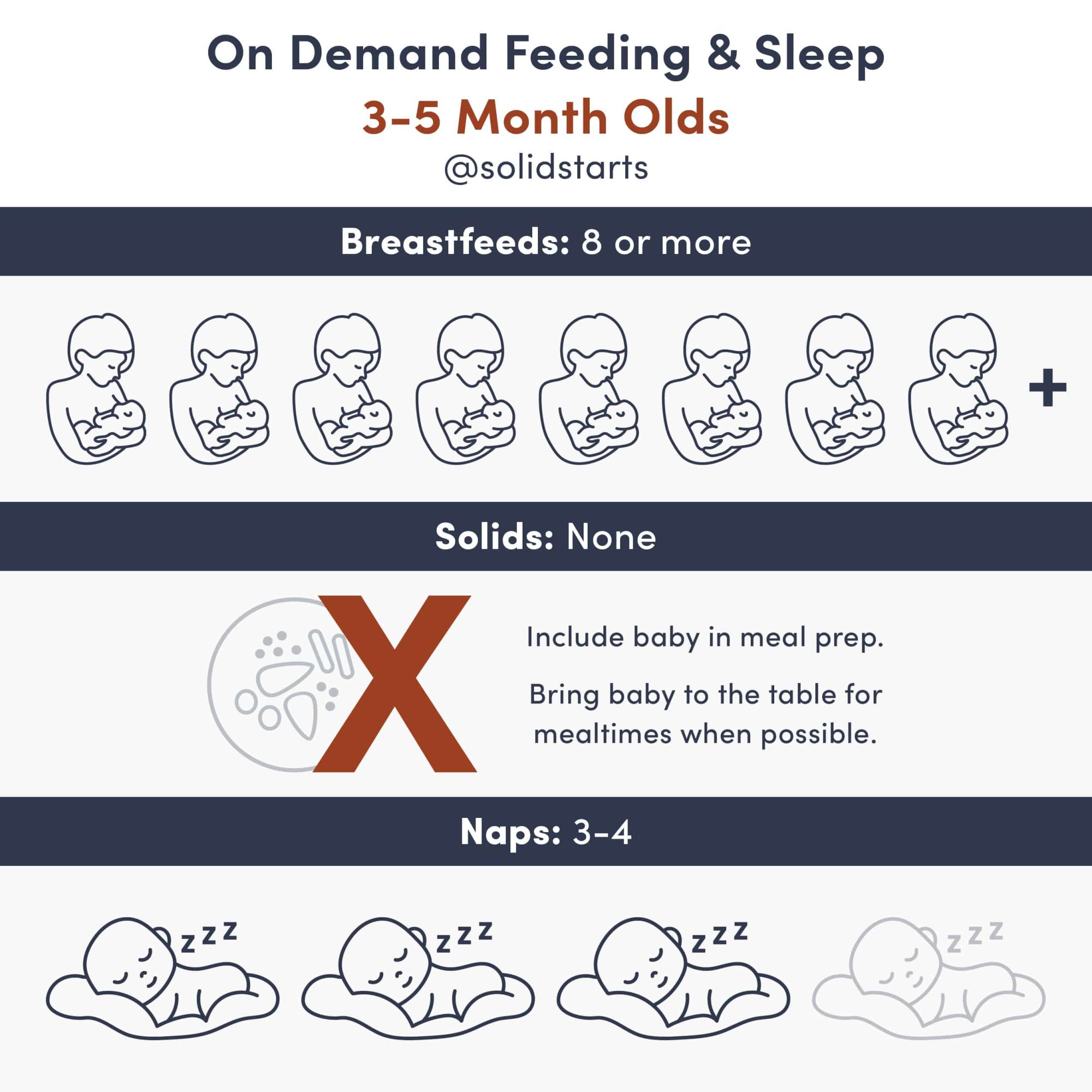 A Guide To Feeding Baby Solids: When, What & How Much