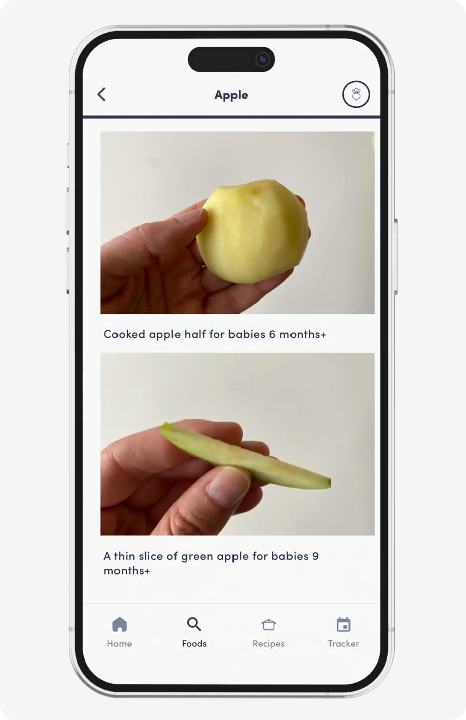 The Solid Starts App Solid Starts & First Foods Database
