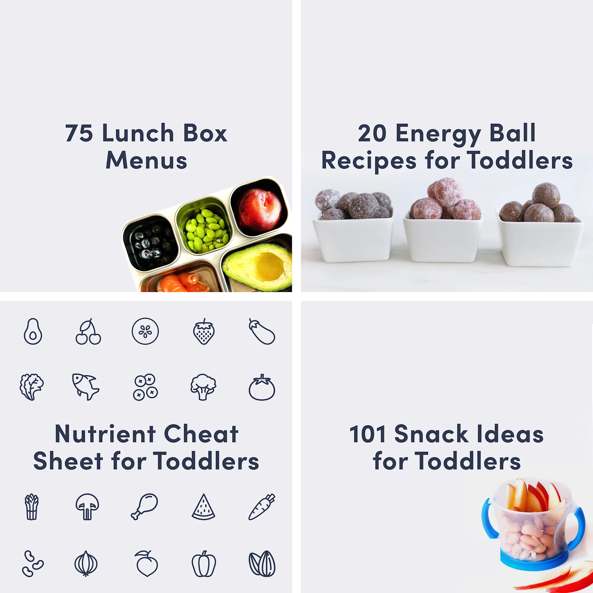lunch and snack ideas for toddlers