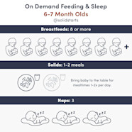Baby Feeding Schedules By Month From 6 To 24 Months Solid Starts
