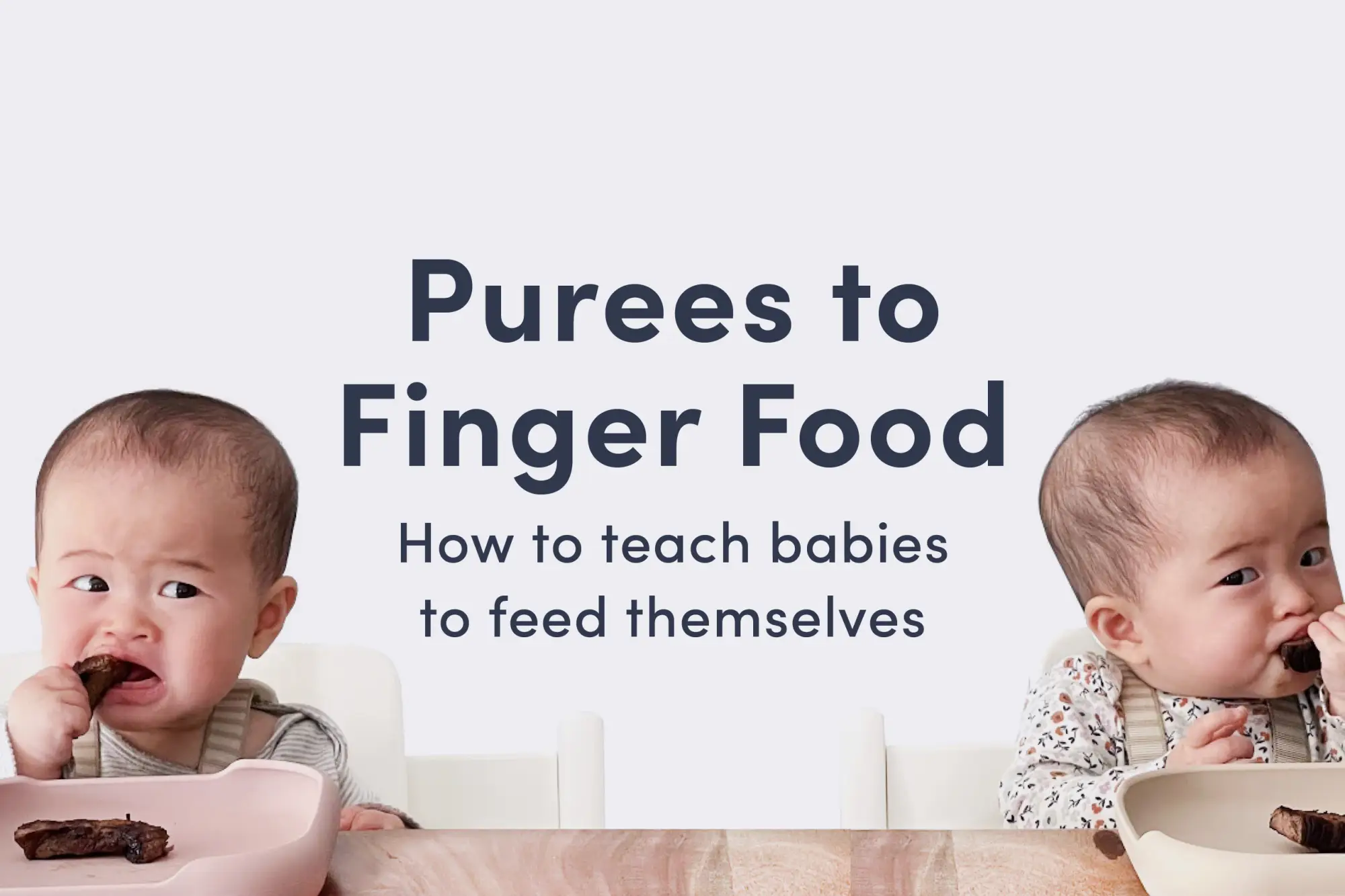 Purees to Finger Food