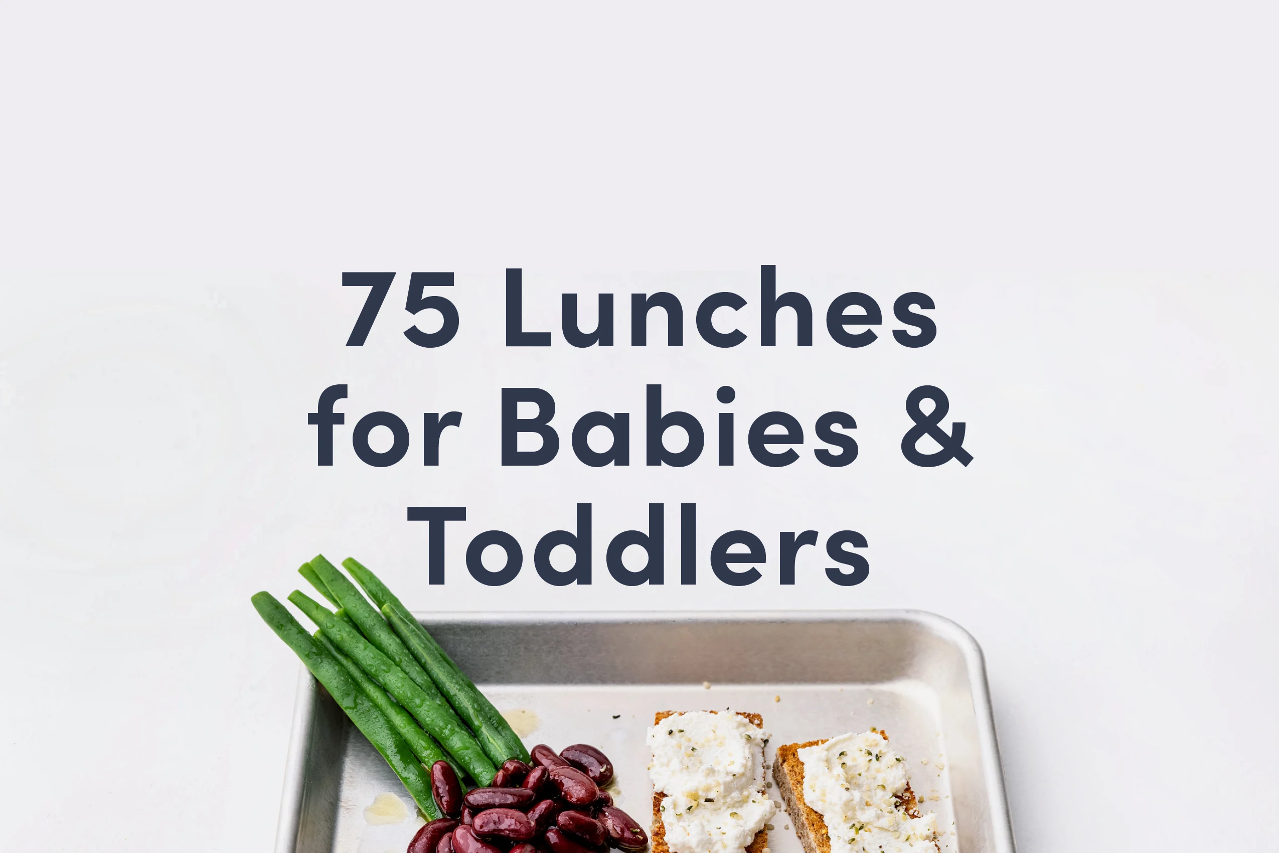 75 Lunches for Babies & Toddlers