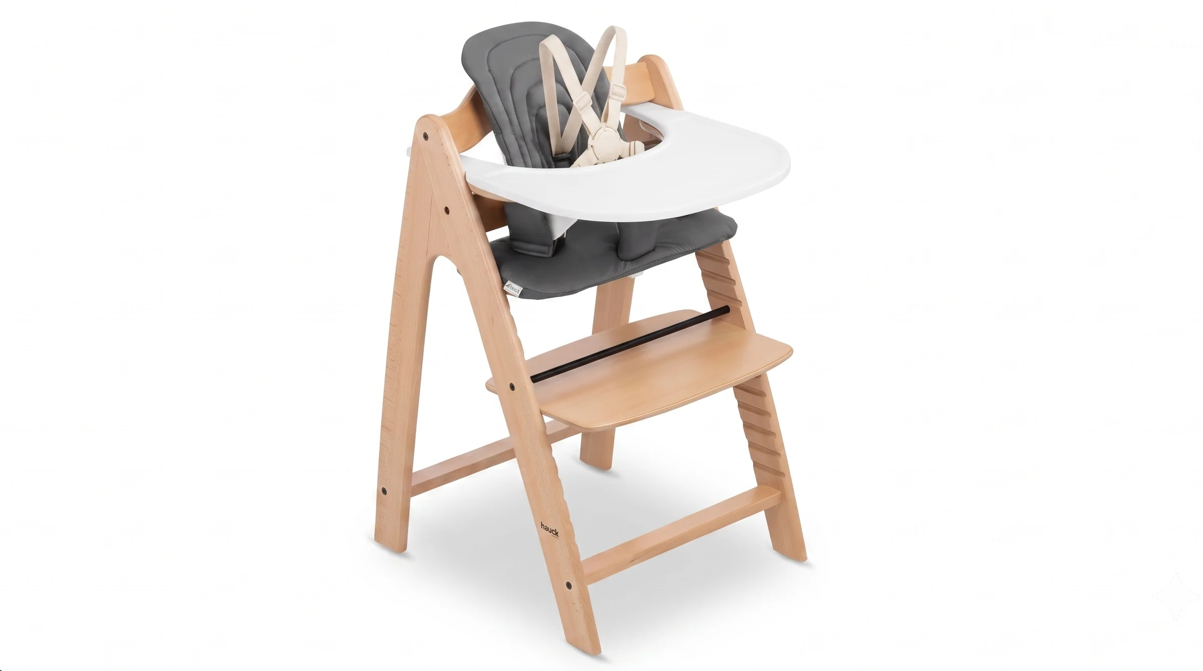a photograph of a high chair surrounded by a thin black borderline