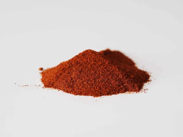 a pile of cayenne pepper before being sprinkled on food for babies starting solids
