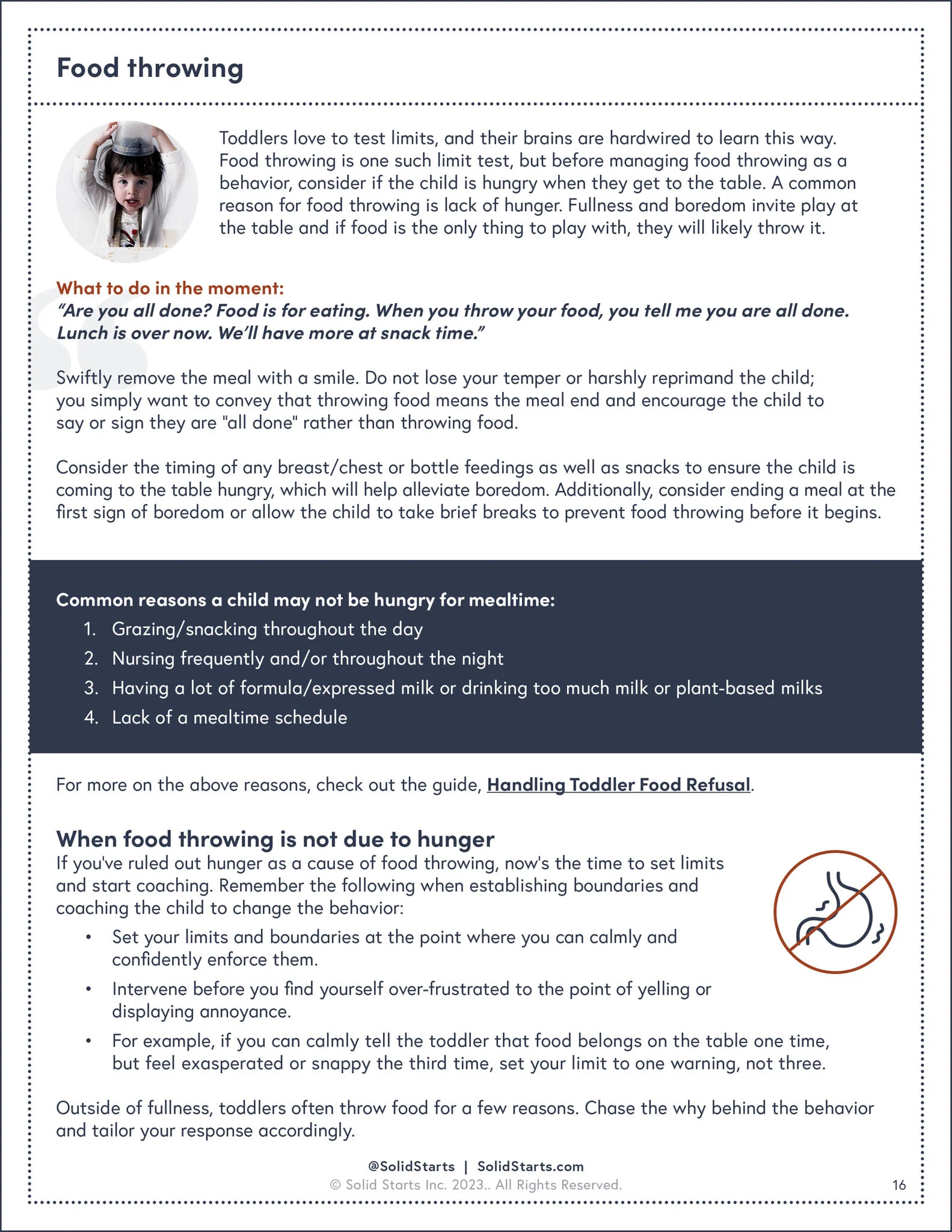 How to Stop Throwing and Unwanted Behaviors preview 3
