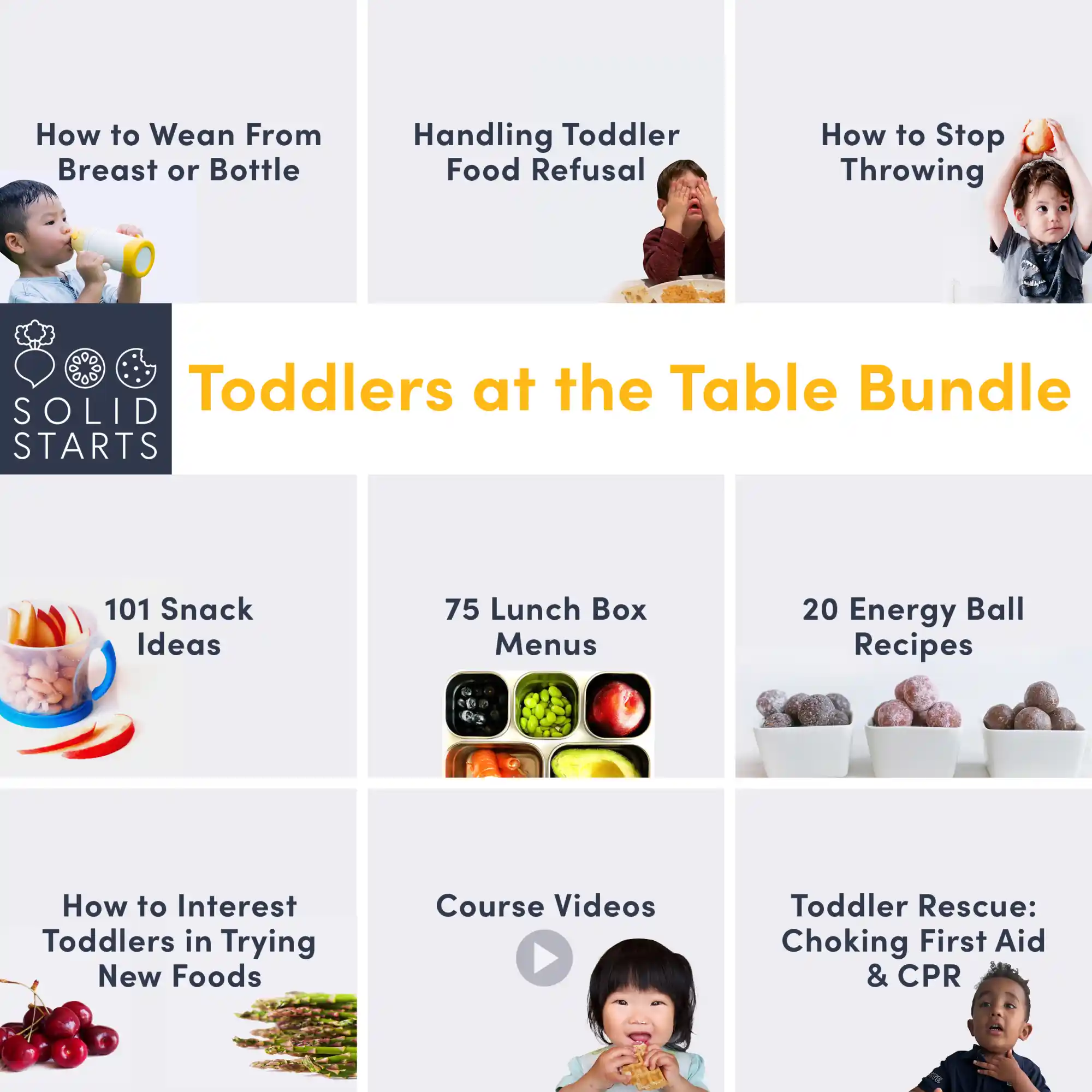 toddlers at the table bundle