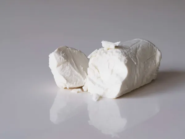 goat cheese on a table before being prepared for babies starting solids