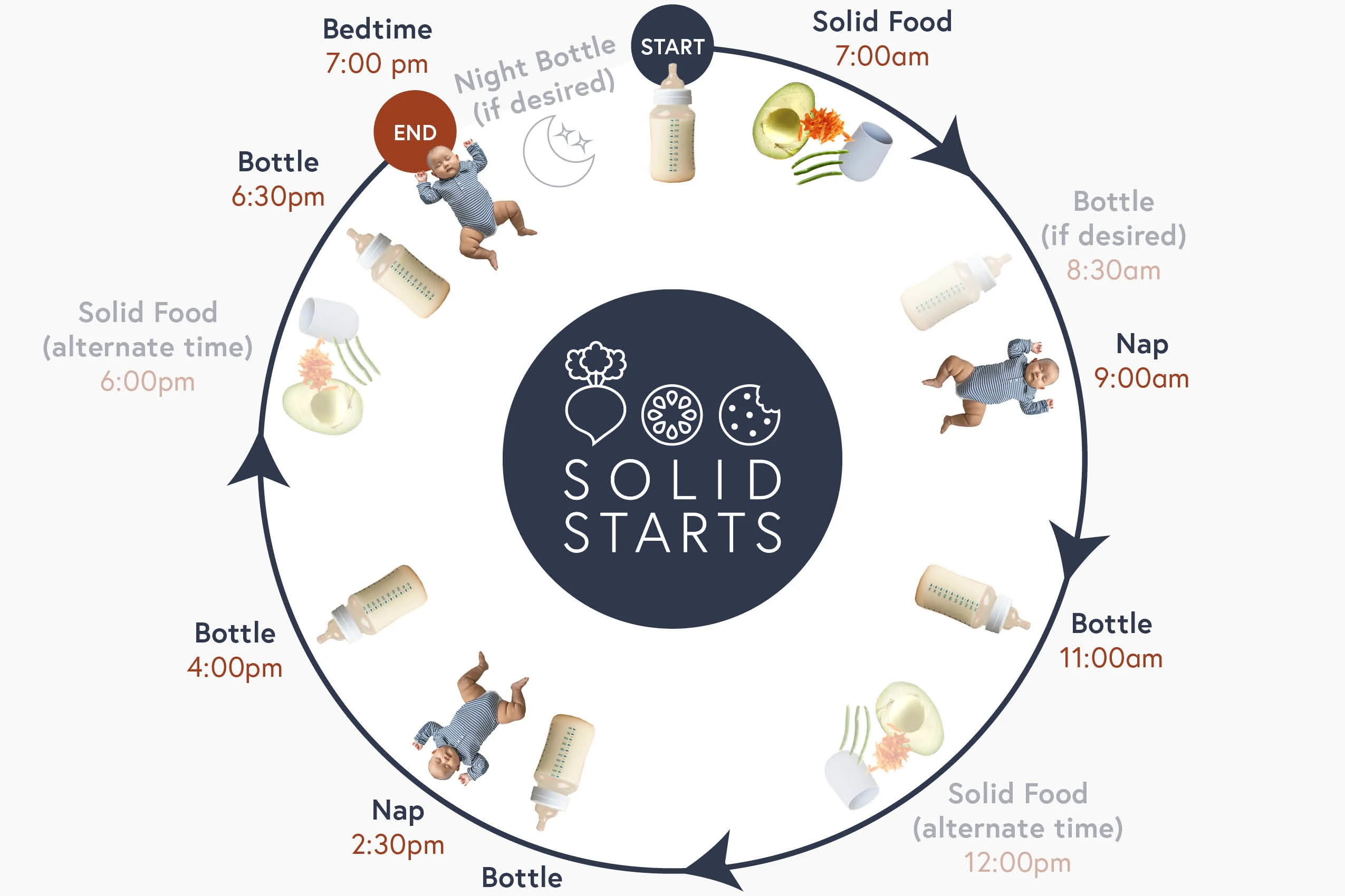 Feeding schedules landscape