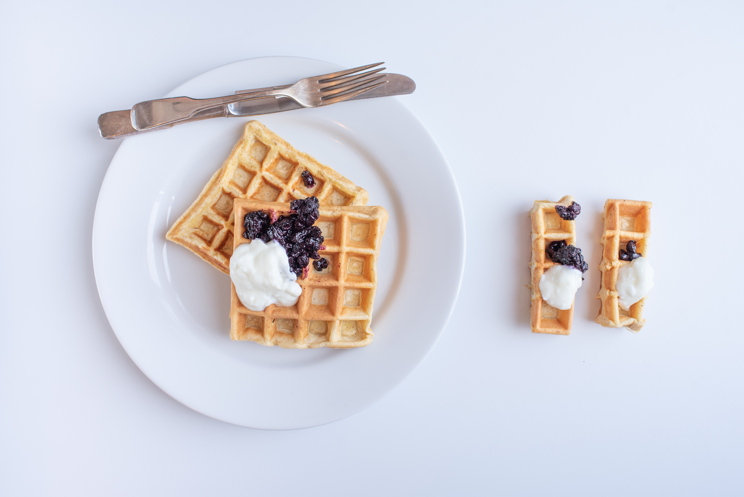 Mini Waffle Omelets for Baby & Toddler - Because I Said So, Baby