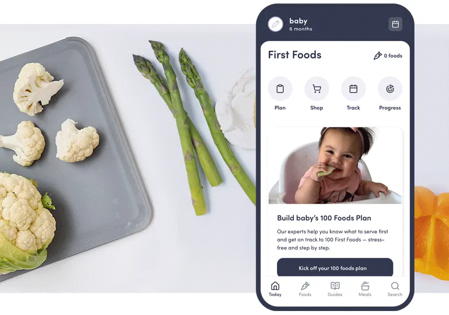 Solid Starts App Meal Planning