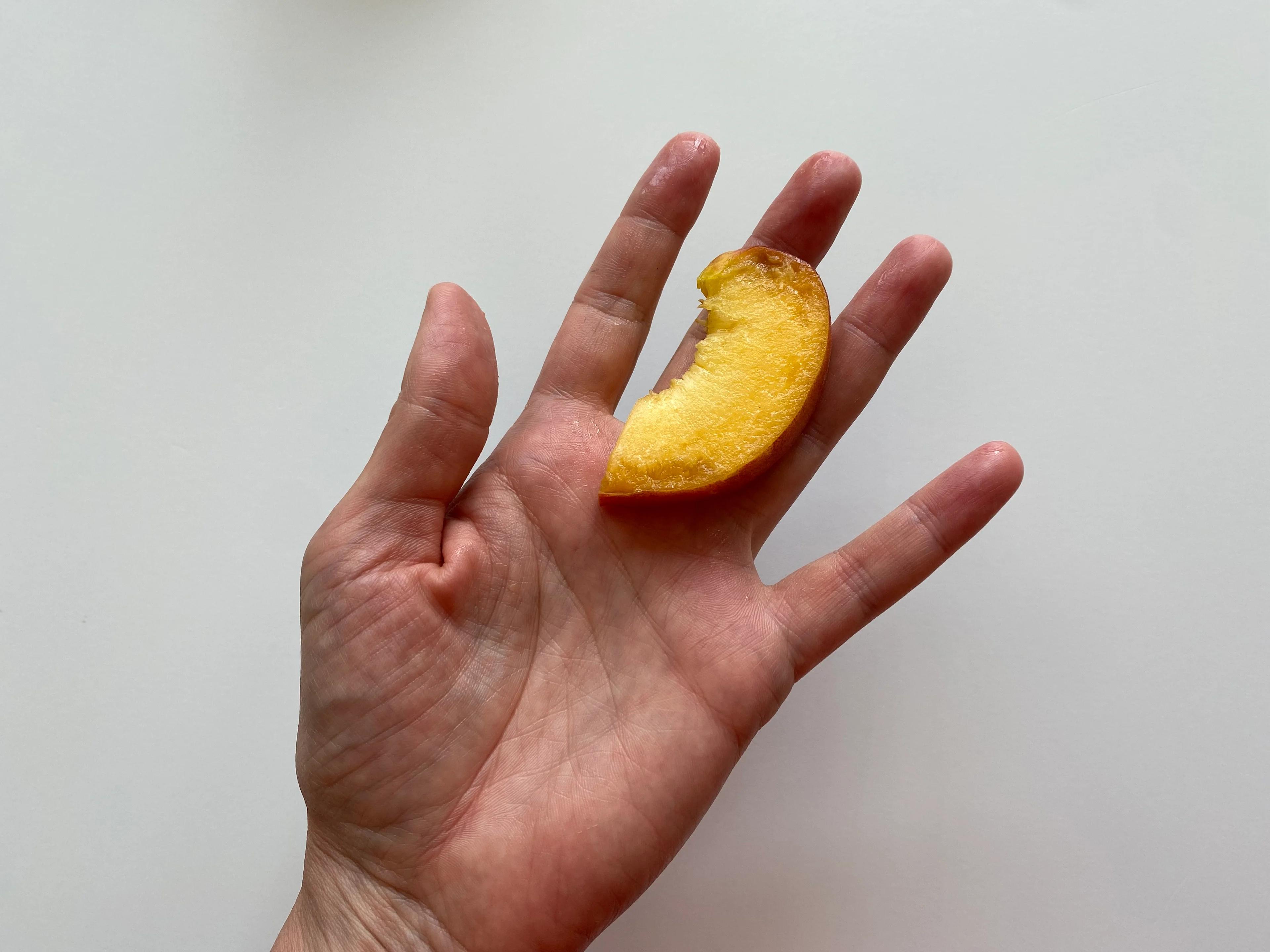 Peach thin slice Solid Starts