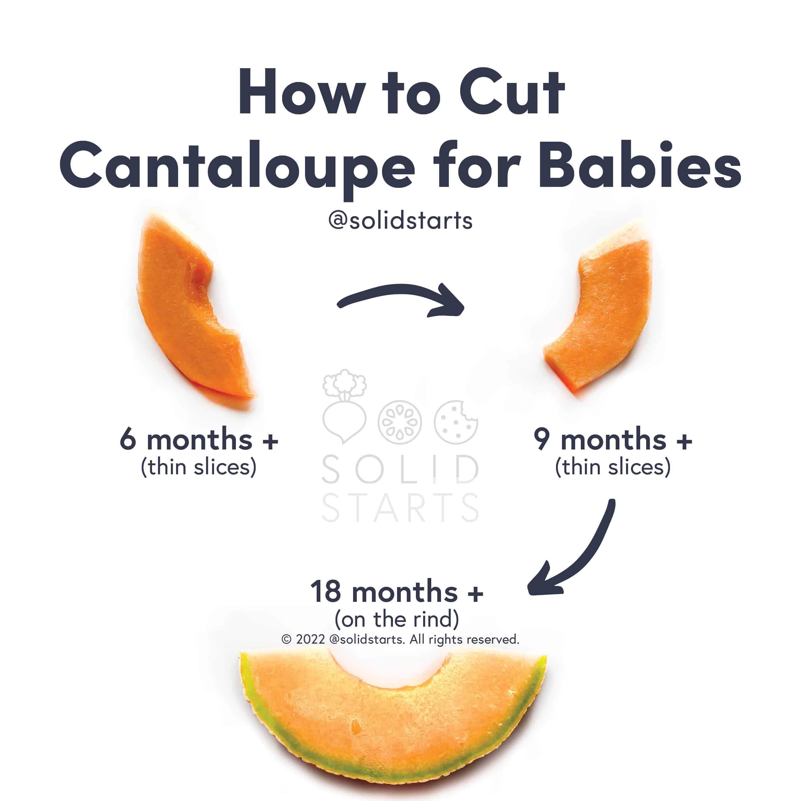 Cantaloupe for Babies First Foods for Baby Solid Starts