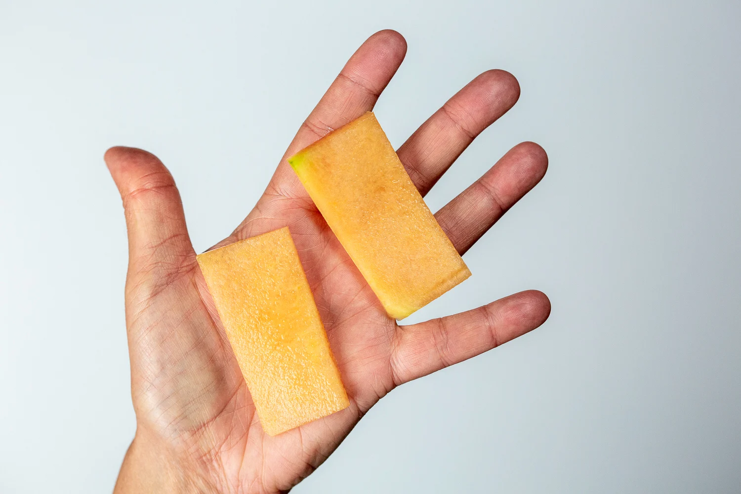 cantaloupe thin rectangular slice Solid Starts