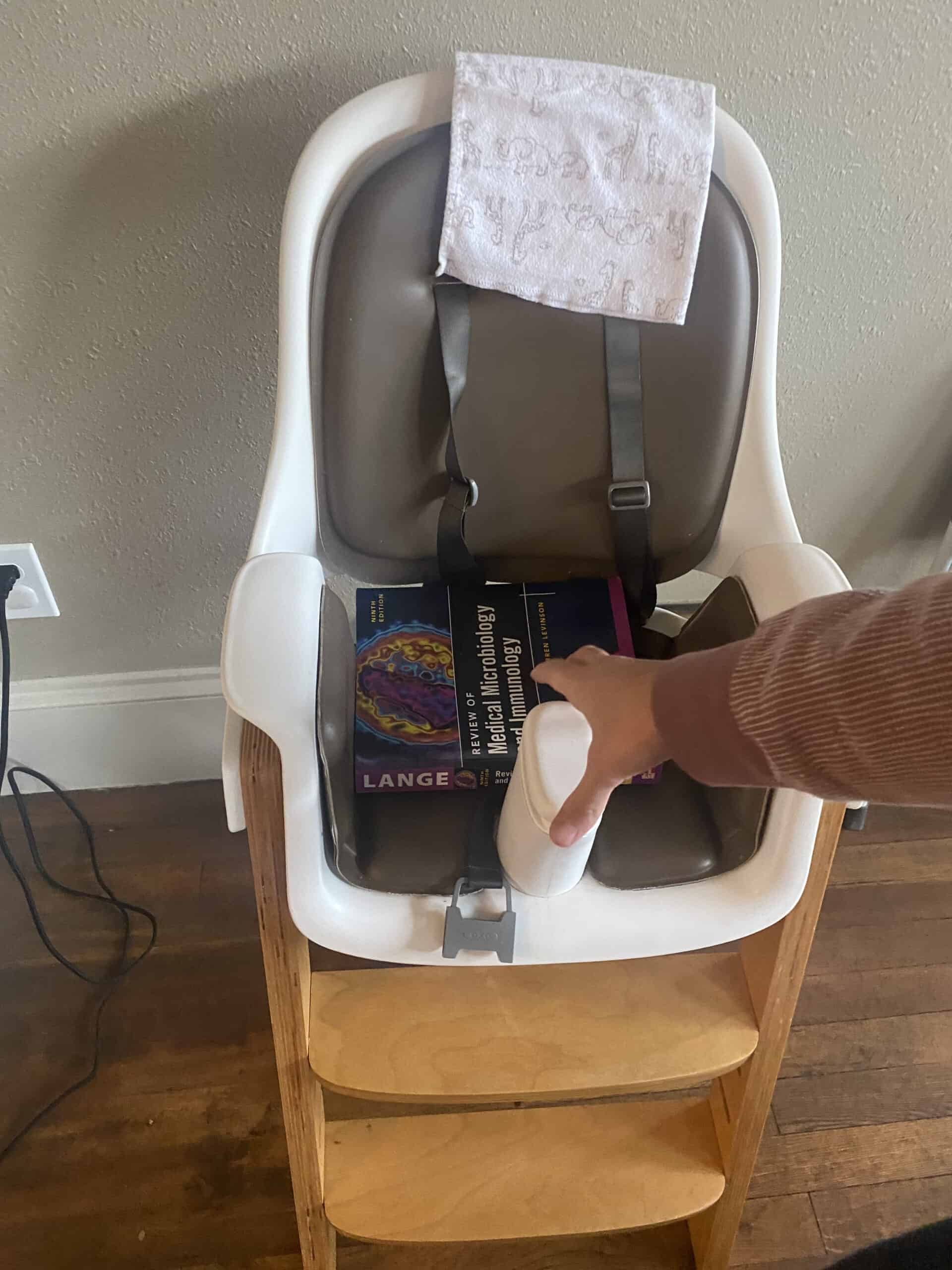 If already have a high chair, but the footrest isn't there, check