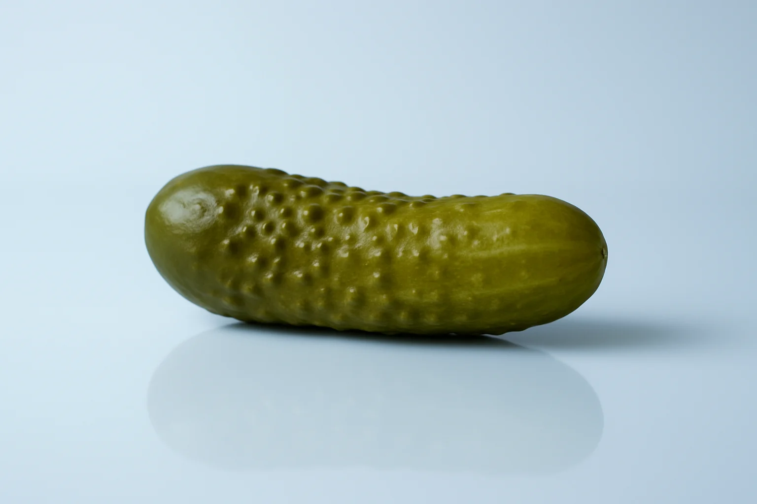 a photograph of a pickle