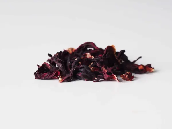 dried hibiscus before being prepared for babies starting solid food