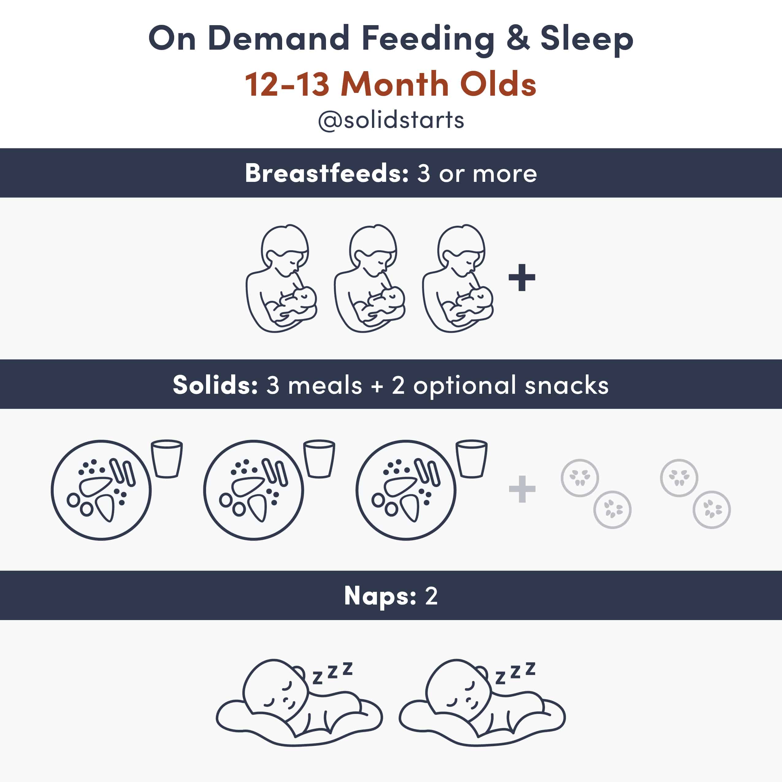 Solid Feeding Stages Guide for Babies