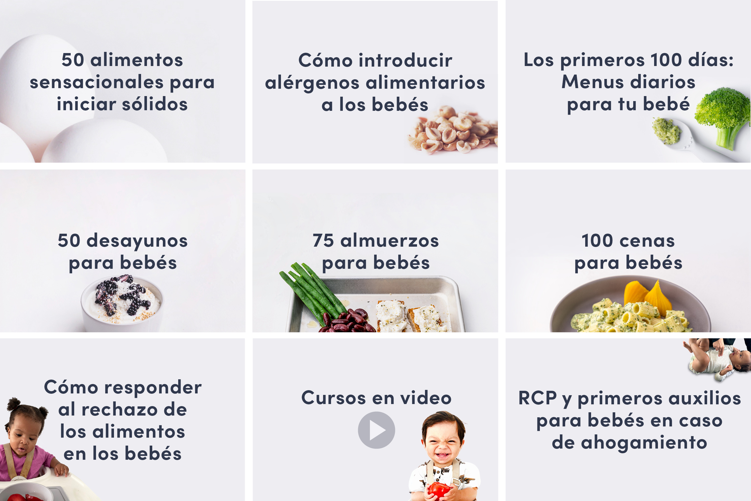 Nueve artículos para preparar la comida de tu bebé que te solucionarán la  vida