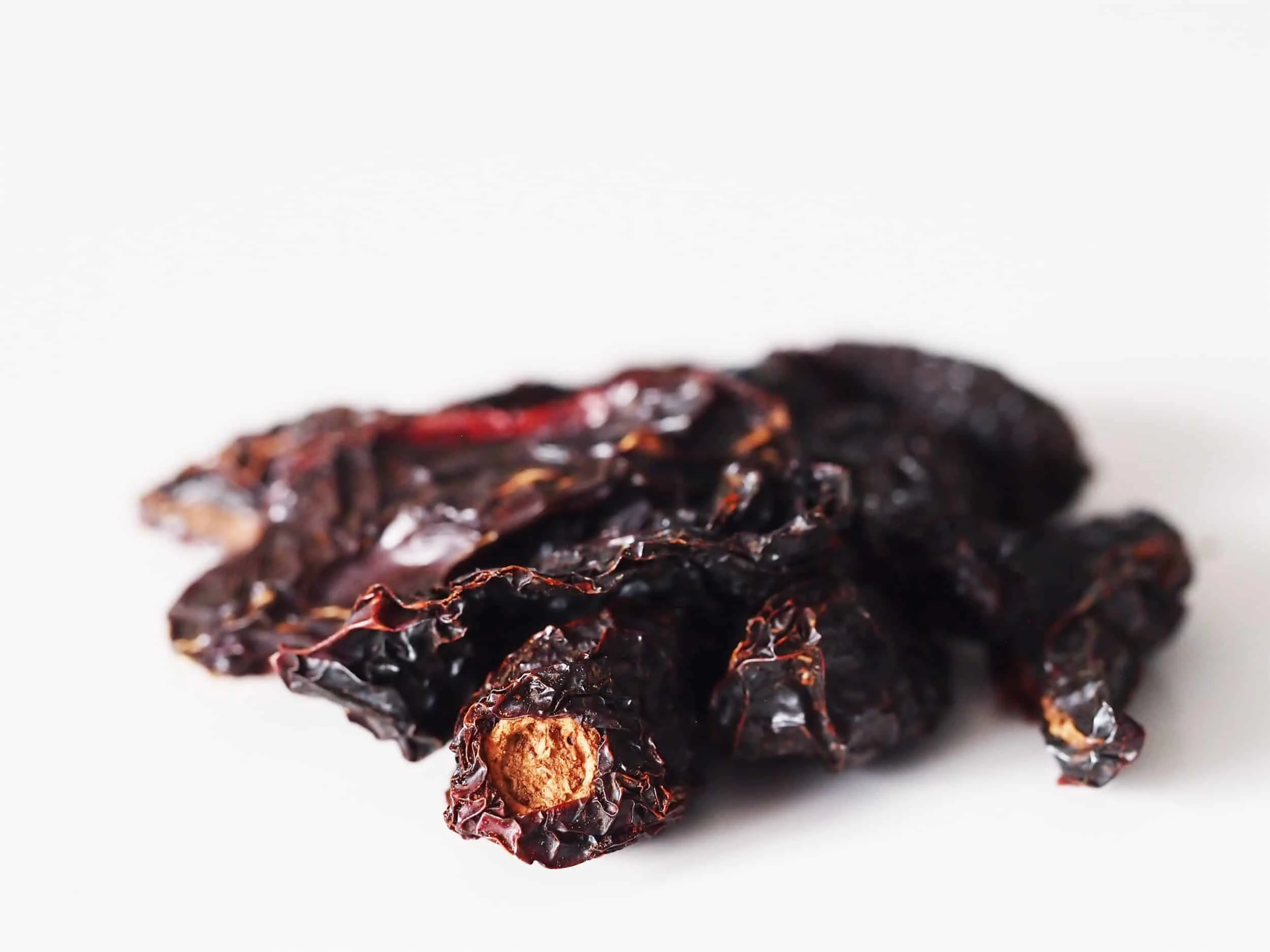 a pile of chipotle peppers before being prepared for babies starting solids