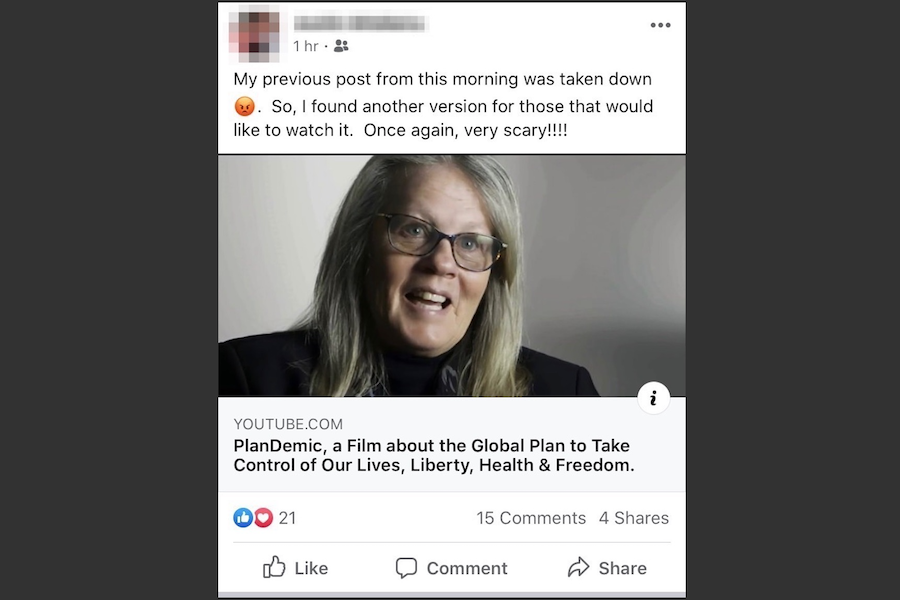 Fighting Science Disinformation Campaigns Including the Movie ‘Plandemic’