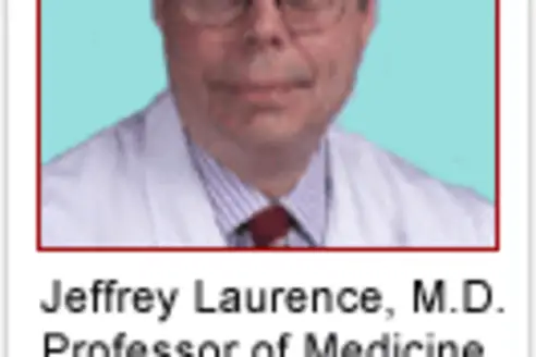 Jeffrey Laurence, M.D., Professor of Medicine, Director, Laboratory for AIDS Virus Research, Weill Medical College, of Cornell University