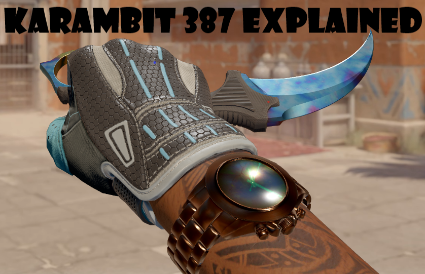 Karambit Case Hardened 387 - The $1.5 Million Blue Gem