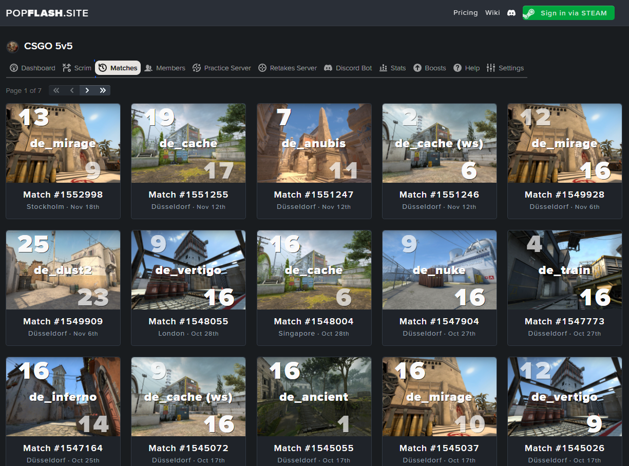 Popflash server browser
