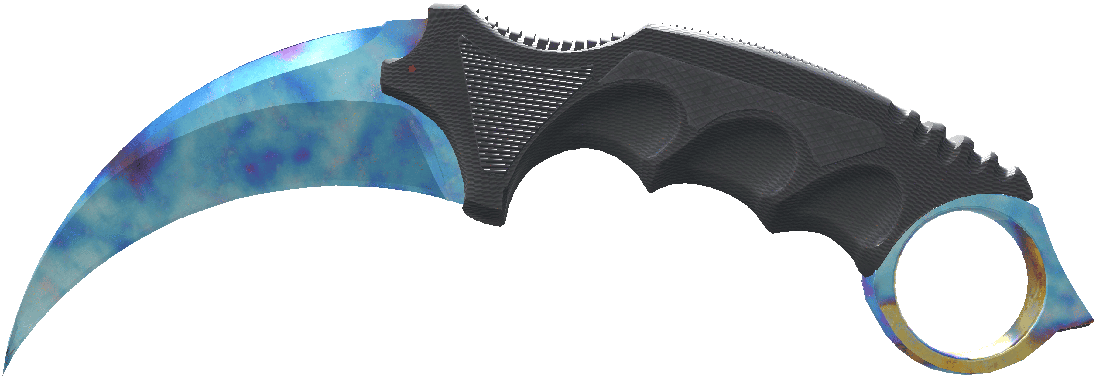 #1 Karambit | Case Hardened #387 (92.961%) | Screenshot provided by CS2inspects