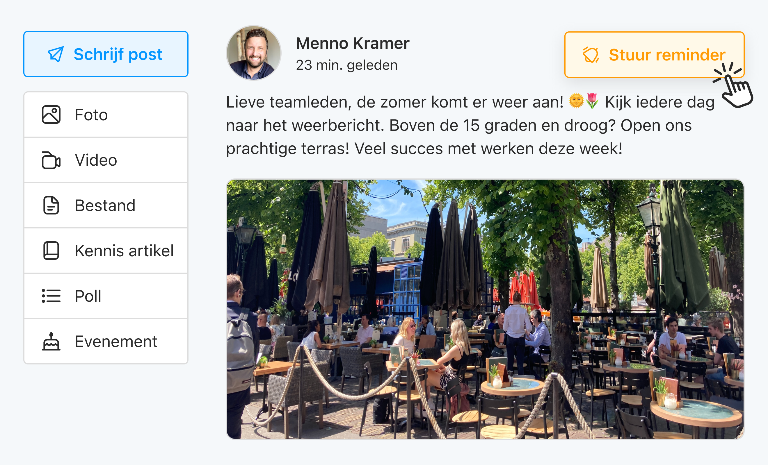 Eitje dashboard preview