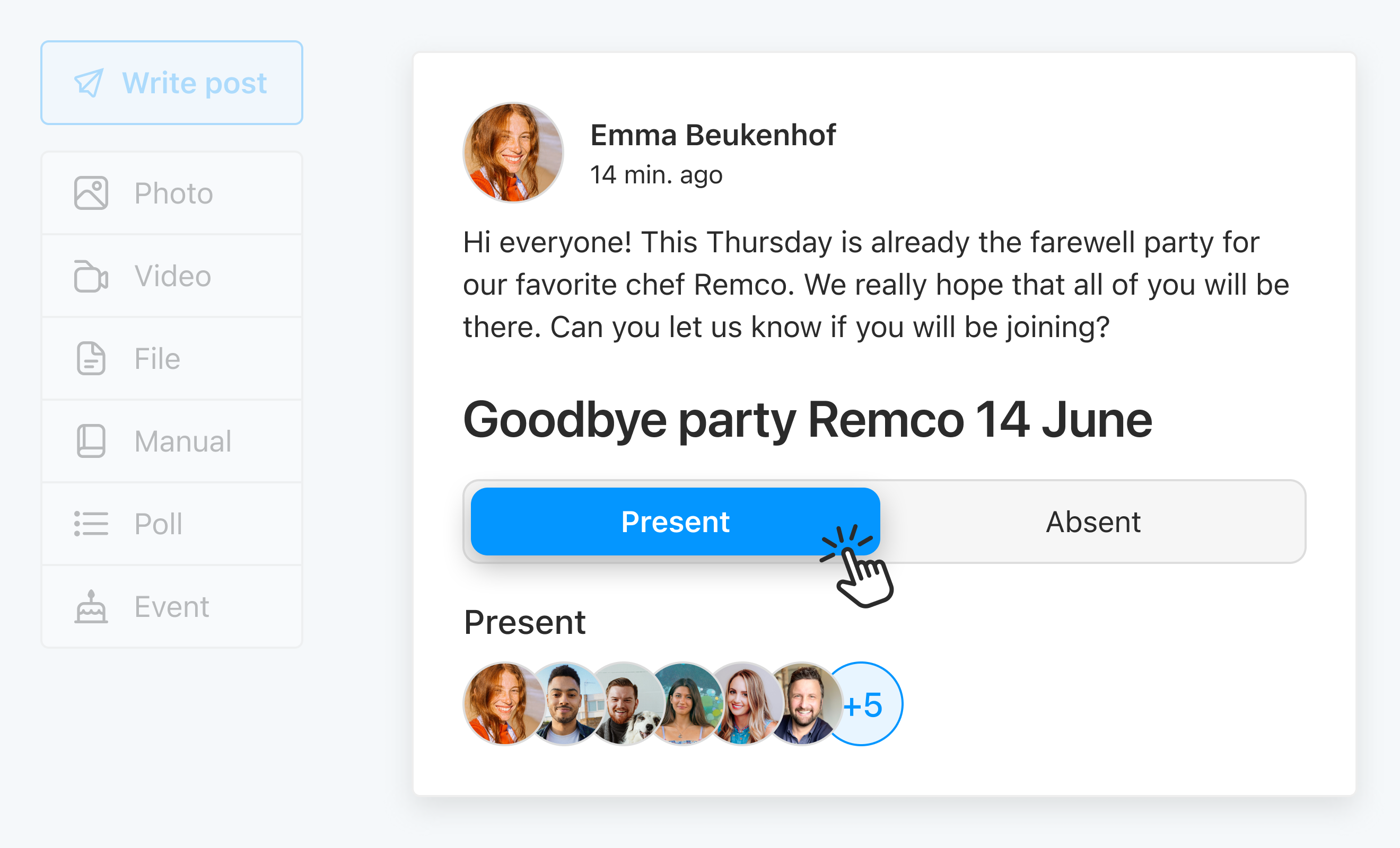 Eitje dashboard preview