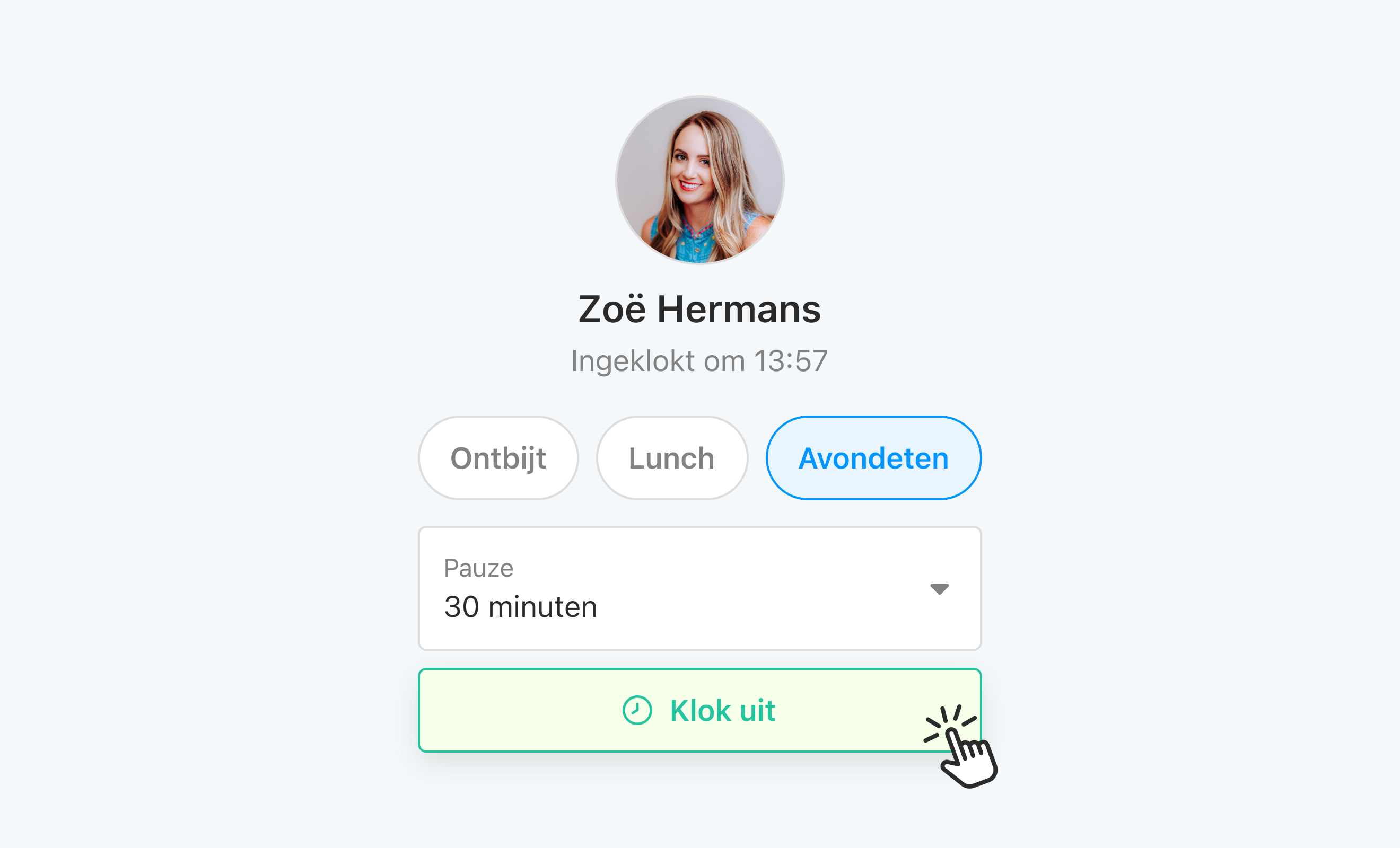 Eitje dashboard preview