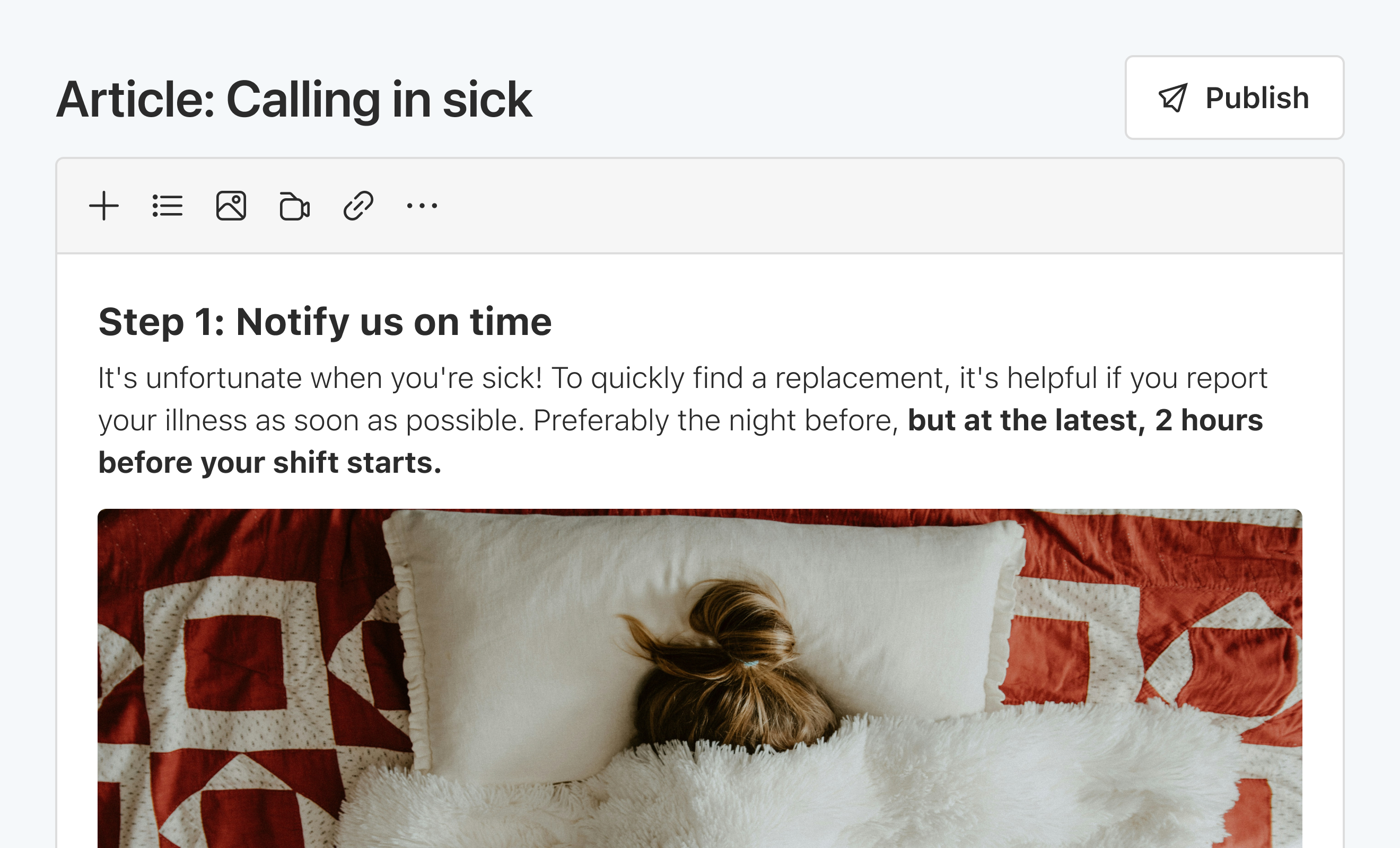 Eitje dashboard preview