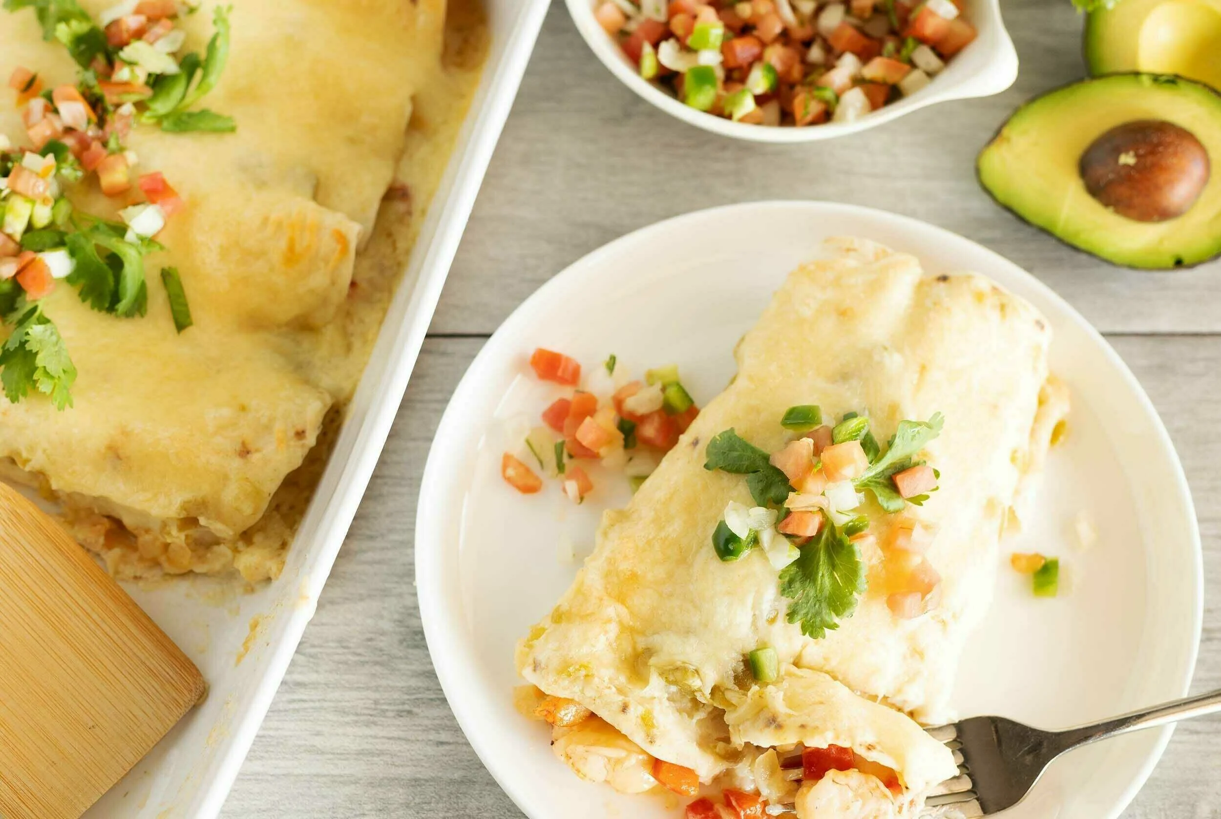 Shrimp Enchiladas | Lazy Cooking
