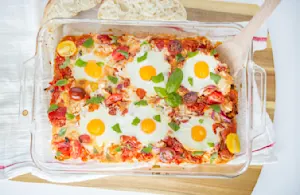 Feta and Egg Brunch Casserole