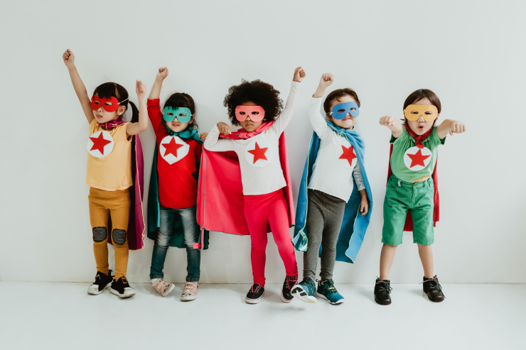  What superhero often gets mistaken for photography equipment? image