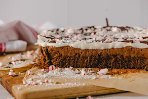 Peppermint Fudge Brownies