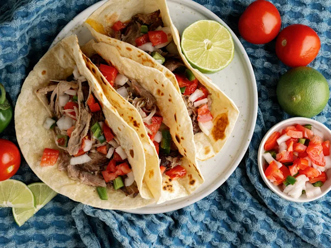 Mom's Cool Pork Tacos