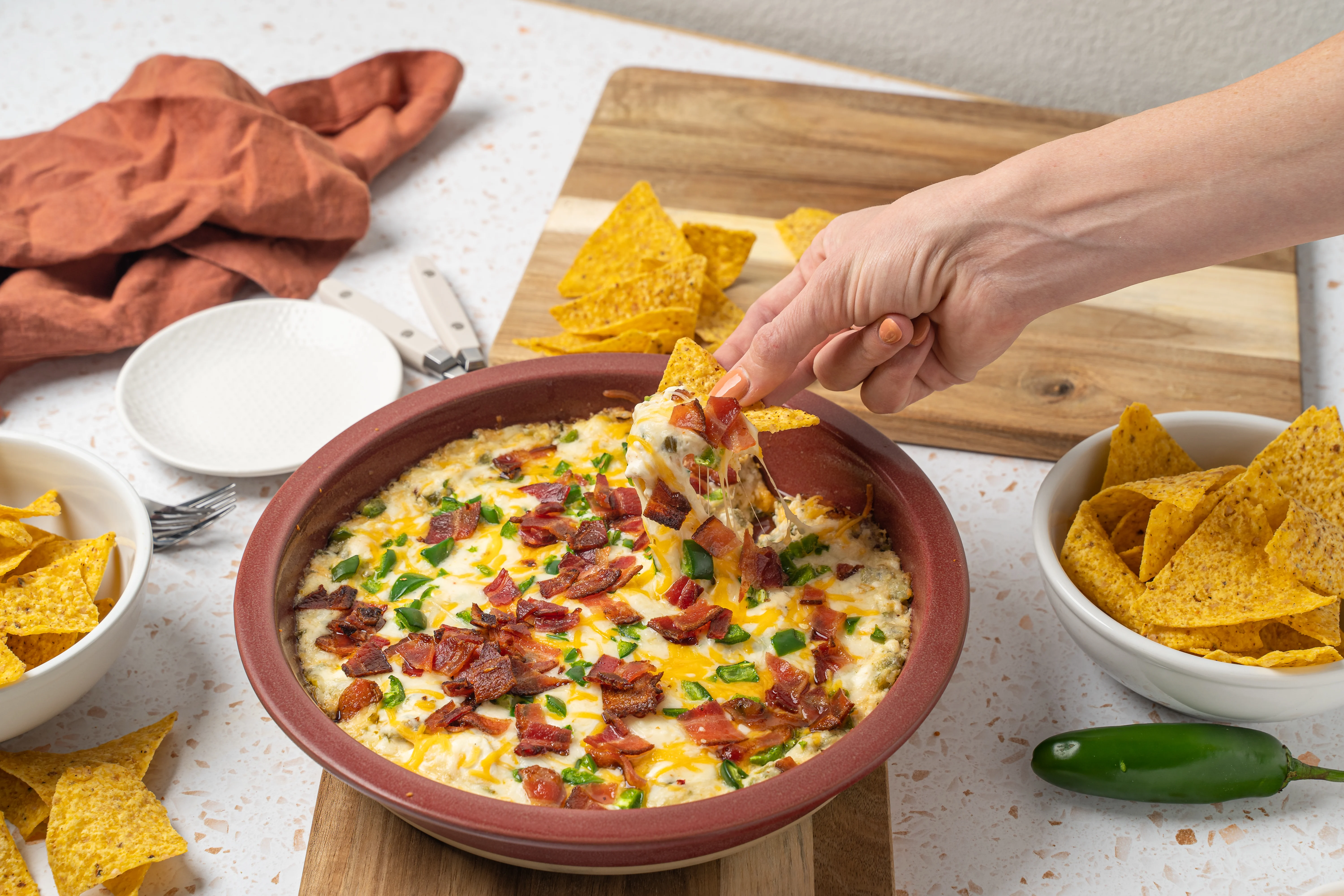 Jalapeño Popper Dip | Command Cooking