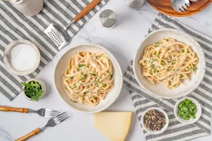 Fettuccine Alfredo Surprise