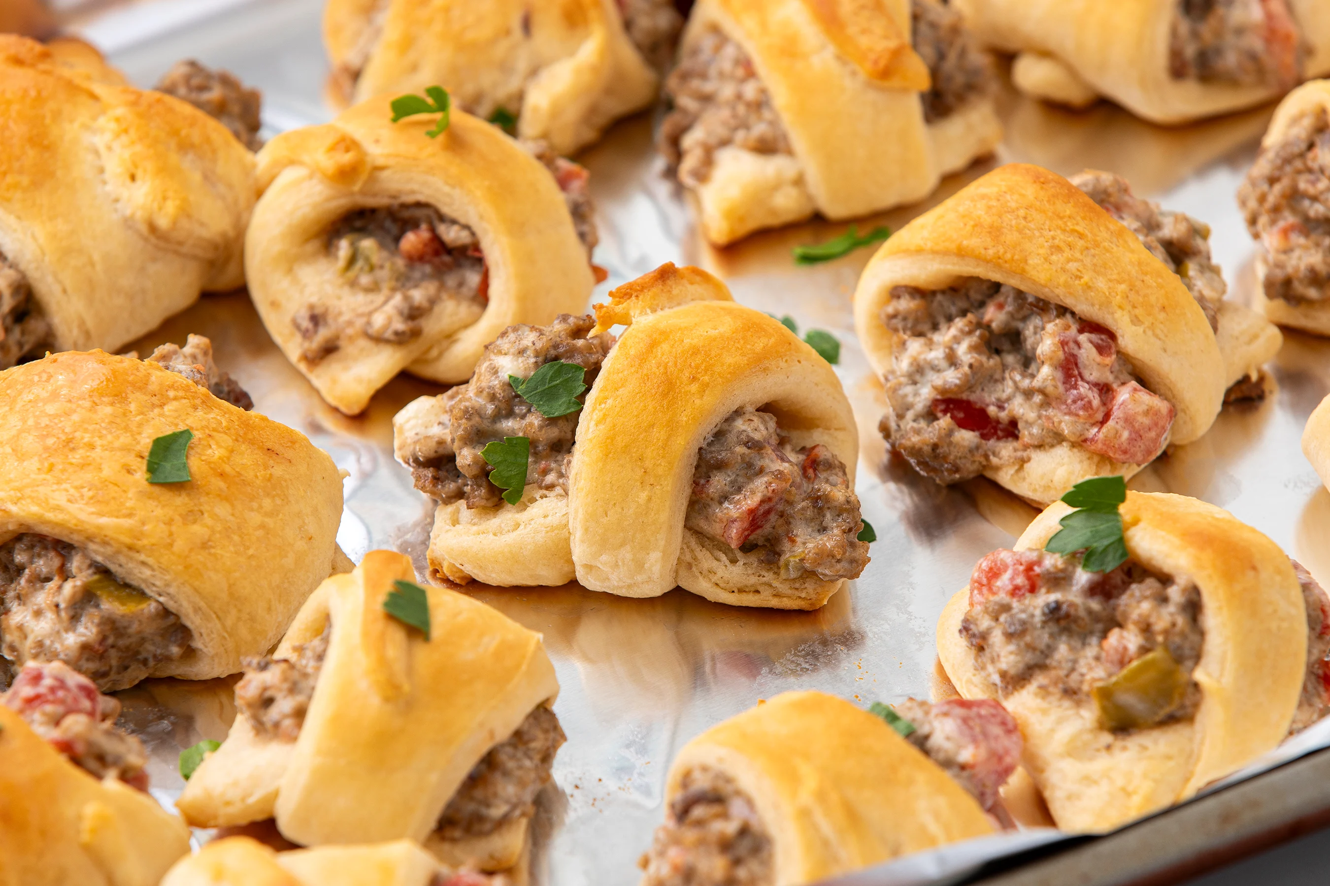 Ultimate Game Day Crescents | Command Cooking