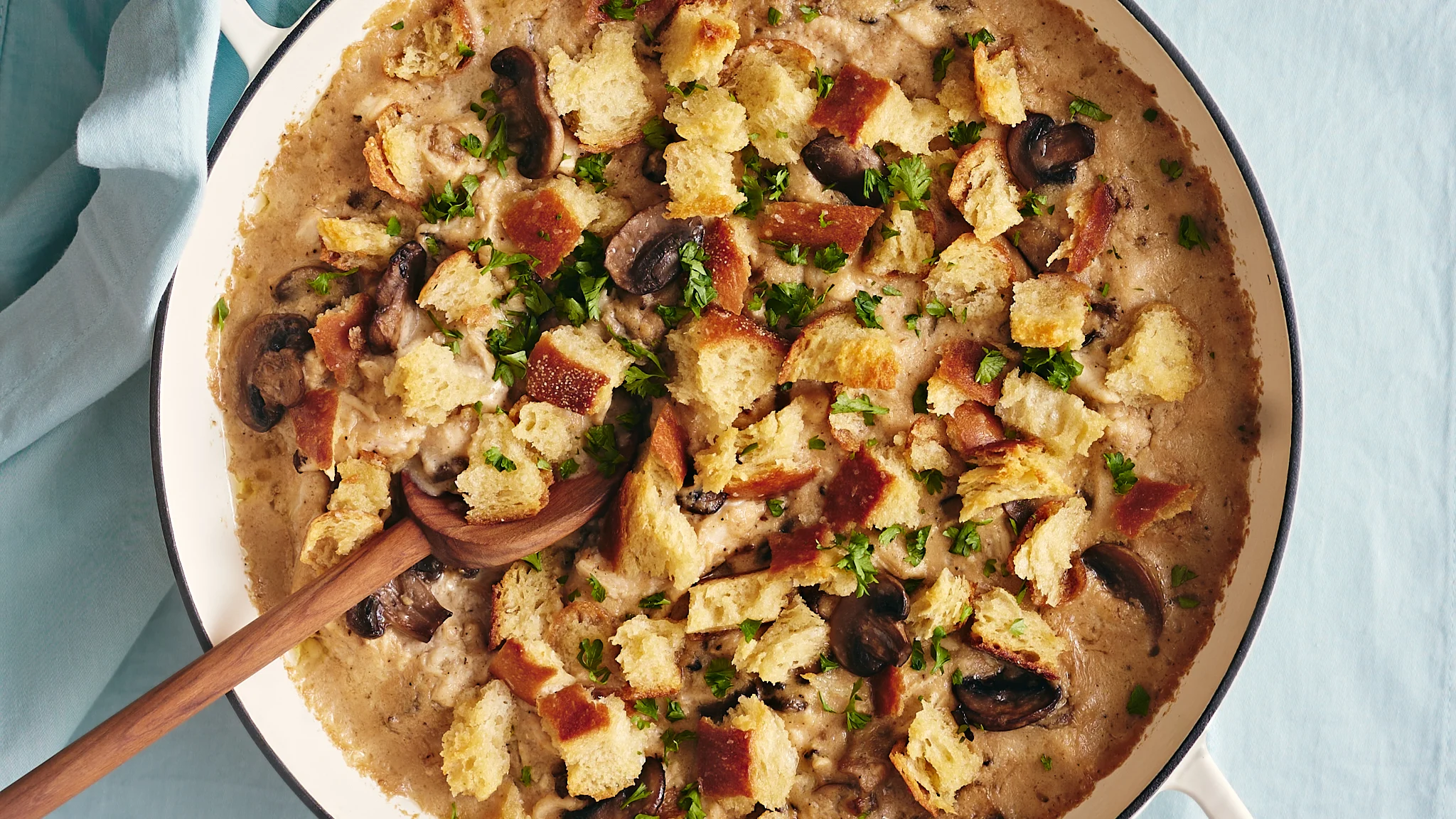 Creamiest Mushroom Chicken Casserole | Mama's Cooking